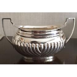 Beautiful silver-plated tea set
