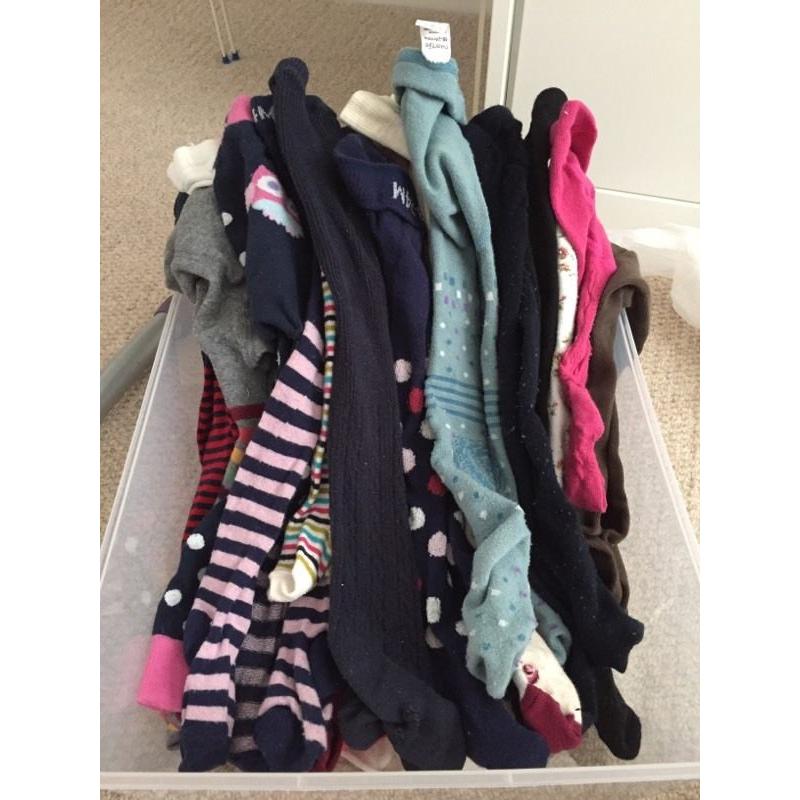 Girls tights up to 24 months