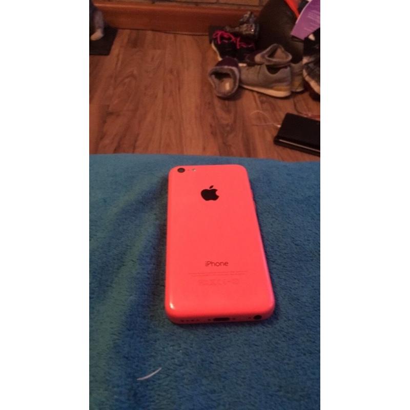 IPhone 5C 8GB Pink 1 year old.