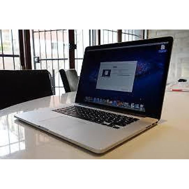 Macbook Pro RETINA 2014 15" , i7 - 16GB - 512GB - 2 year apple care , final cut , logic pro