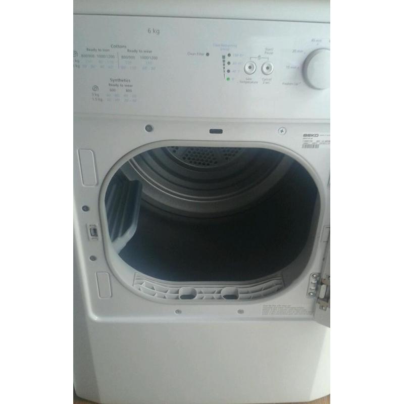 6kg BEKO tumble dryer