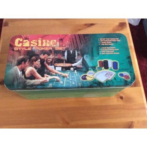 Poker set for sale