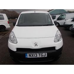 Peugeot Partner 850 S 1.6 Hdi 92 Van DIESEL MANUAL WHITE (2013)
