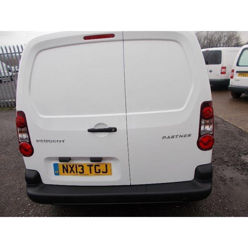 Peugeot Partner 850 S 1.6 Hdi 92 Van DIESEL MANUAL WHITE (2013)
