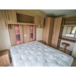 STATIC CARAVAN FOR SALE IN NORTH WALES - BRYNTEG PARK OPEN 12 MONTHS - LUXURY CARAVAN WITH HEATING