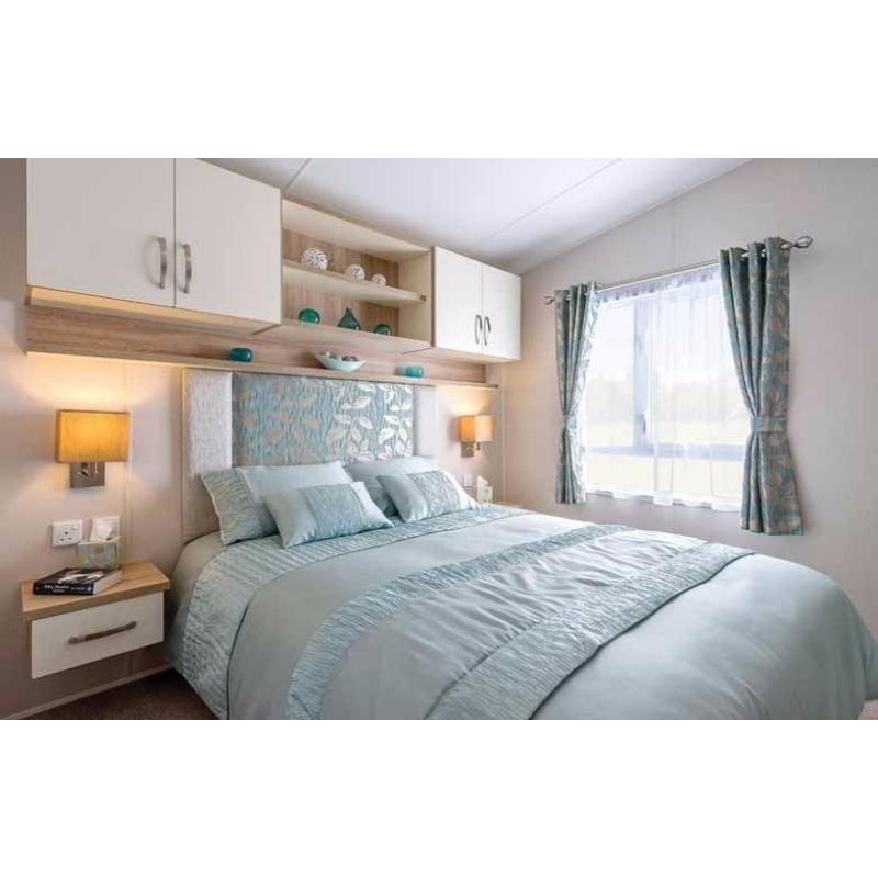 LUXURY STATIC CARAVAN FOR SALE IN NORTH WALES- 3 BEDROOM- VERANDA AND SITE FEES INCLUDED