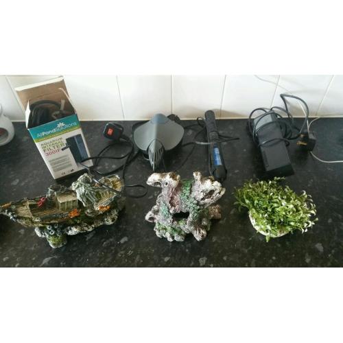 Fish tank accessories