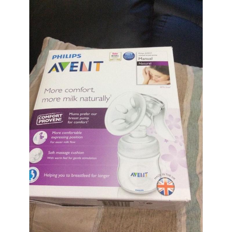 Avent breast pump