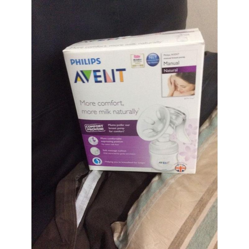 Avent breast pump