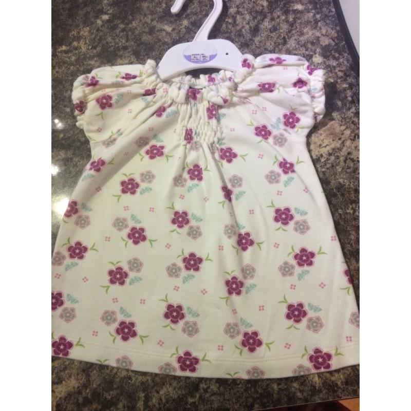 Girls floral top