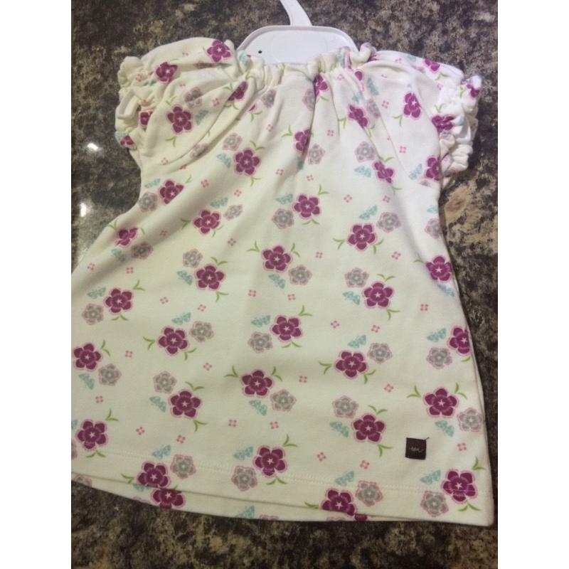 Girls floral top