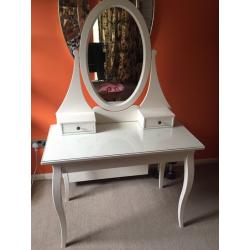 Hemnes Dressing Table and Bedside Table