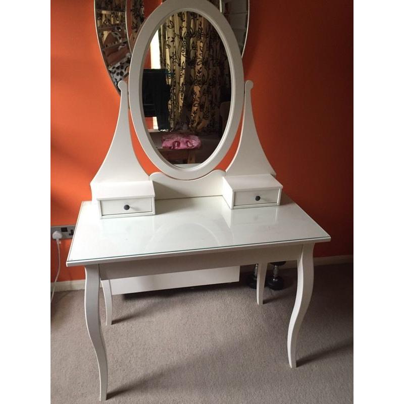 Hemnes Dressing Table and Bedside Table