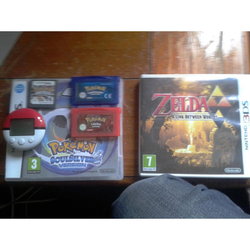 Four Pokémon games and A link between worlds