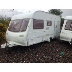 Avondale 4/berth 1997:17ft full size awning