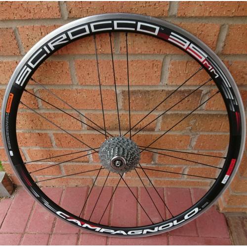 Campagnolo scirocco 35 deep section wheels
