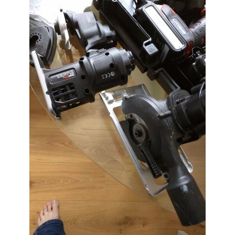 Black + Decker Multievo MT188KB-GB 18V Hammer Drill with Extra Battery and accessories