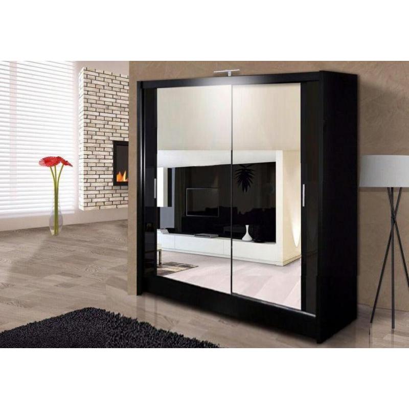 BRAND NEW- Chicago Sliding Wardrobe available in 4 Colours and Sizes! - SAME/NEXT DAY DELIVERY