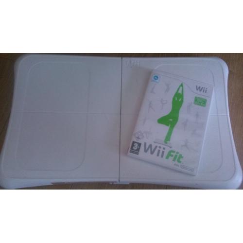 Wii fit board and game