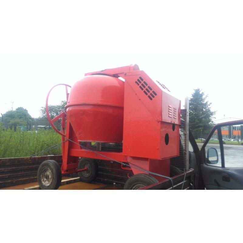 winget site concret mixer diesle