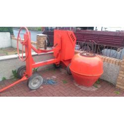 winget site concret mixer diesle