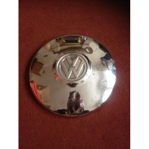 Volkswagon metal hubcap