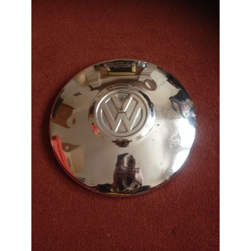 Volkswagon metal hubcap