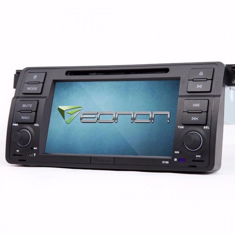 Eonon 7" D5150ZE Car Stereo DVD Player GPS Sat Nav BT Radio For BMW E46 3 Series MP3 USB