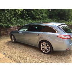 Peugeot 508 SW 2.0 HDi Allure 2014 glass rooftop-heated & elec. half leather seats-sat nav-park. aid