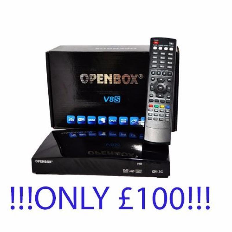 Openbox v8’s with 12 Month Warranty/Gift Fully Loaded