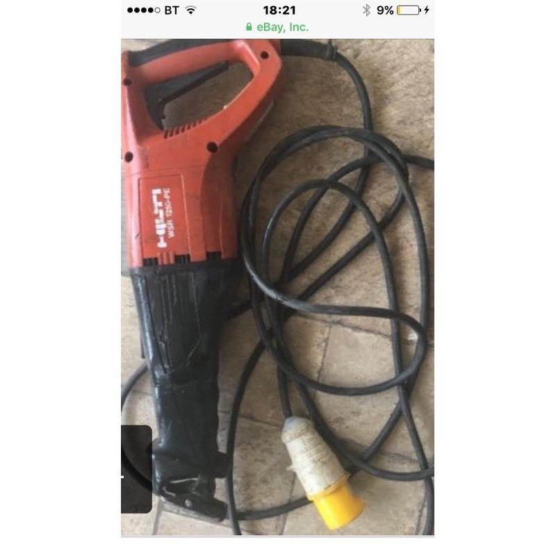 Hilti orbital saw