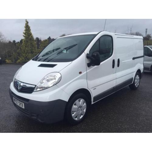 2007 VAUXHALL VIVARO 2.0 CDTI SWB PANEL VAN TRAFIC