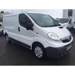 2007 VAUXHALL VIVARO 2.0 CDTI SWB PANEL VAN TRAFIC