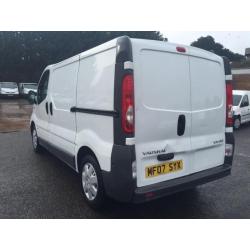 2007 VAUXHALL VIVARO 2.0 CDTI SWB PANEL VAN TRAFIC