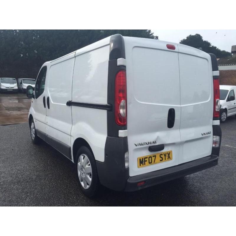 2007 VAUXHALL VIVARO 2.0 CDTI SWB PANEL VAN TRAFIC