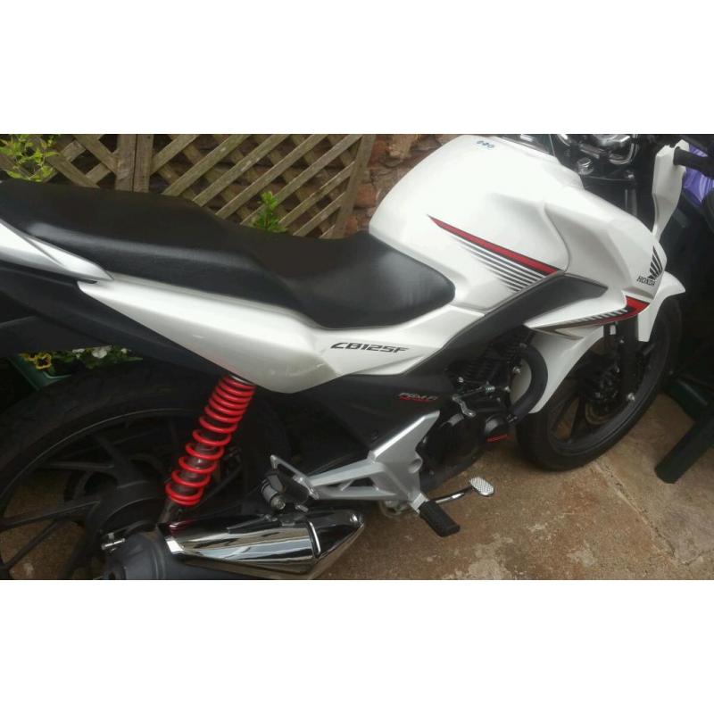 Honda cbf125f reg july 2015