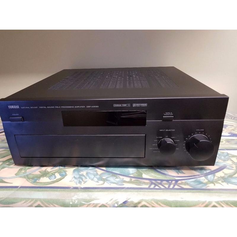 YAMAHA DSP-A3090 STEREO AMPLIFIER with remote