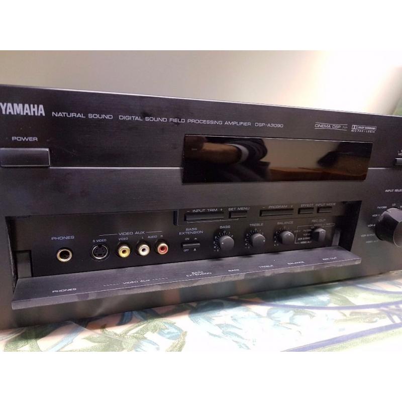 YAMAHA DSP-A3090 STEREO AMPLIFIER with remote