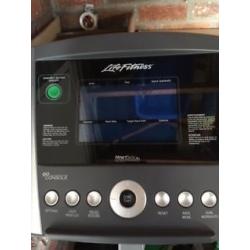 Life Fitness C1 exercise bike with Go Console. Assembled but unused with all instructions.
