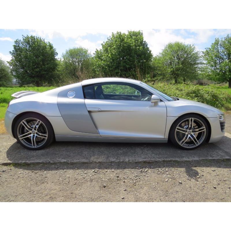 !!FULL AUDI HISTORY!! AUDI R8 4.2 V8 R-TRONIC / 43K MILES / 12 MONTHS MOT / IMMACULATE CONDITION