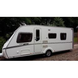 Abbey vogue gts 2008 fixed Island bed motor mover awning