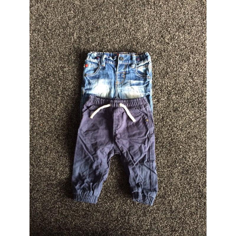 Mixed boys clothes 6-9 mths