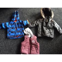 Mixed boys clothes 6-9 mths
