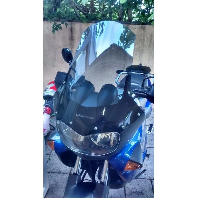 Honda XL 1000 Varadero touring screen