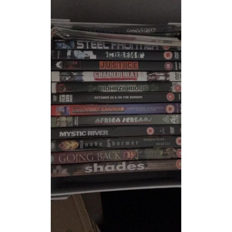 Lots of DVD's for sale