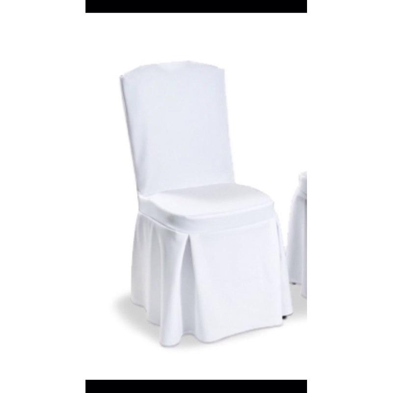 50 white chair covers