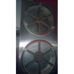 krampouz twin crepe machine lpg used once instructions included