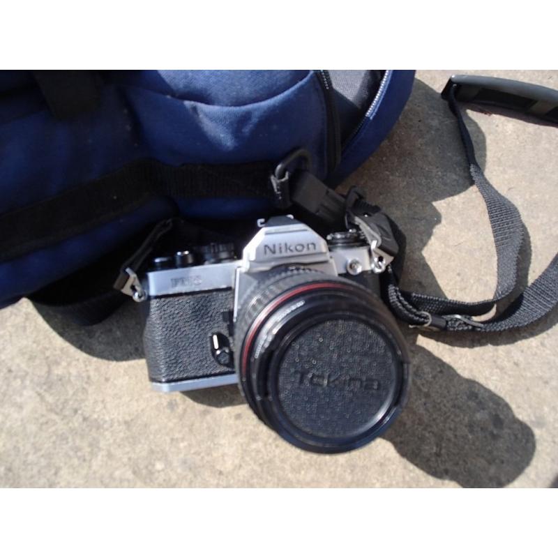 Nikon FM2 with 28-70 lens