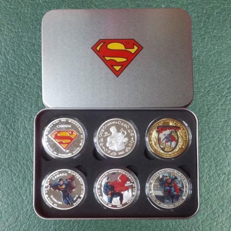 Superman Canada Dollar Coin Set