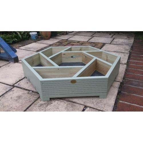 Calvert & Lowe Herb wheel painted in country garden green